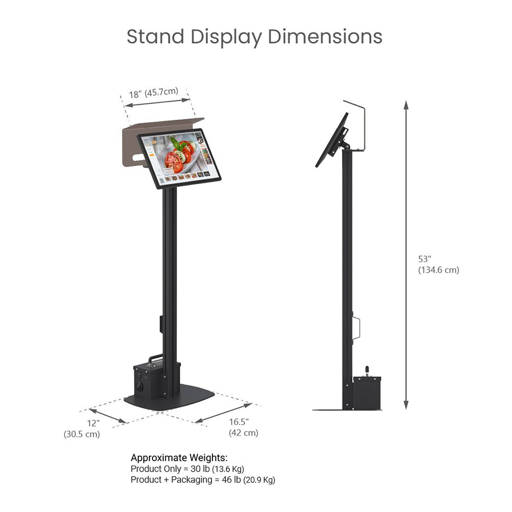 Portable Stand Display, 15.6"