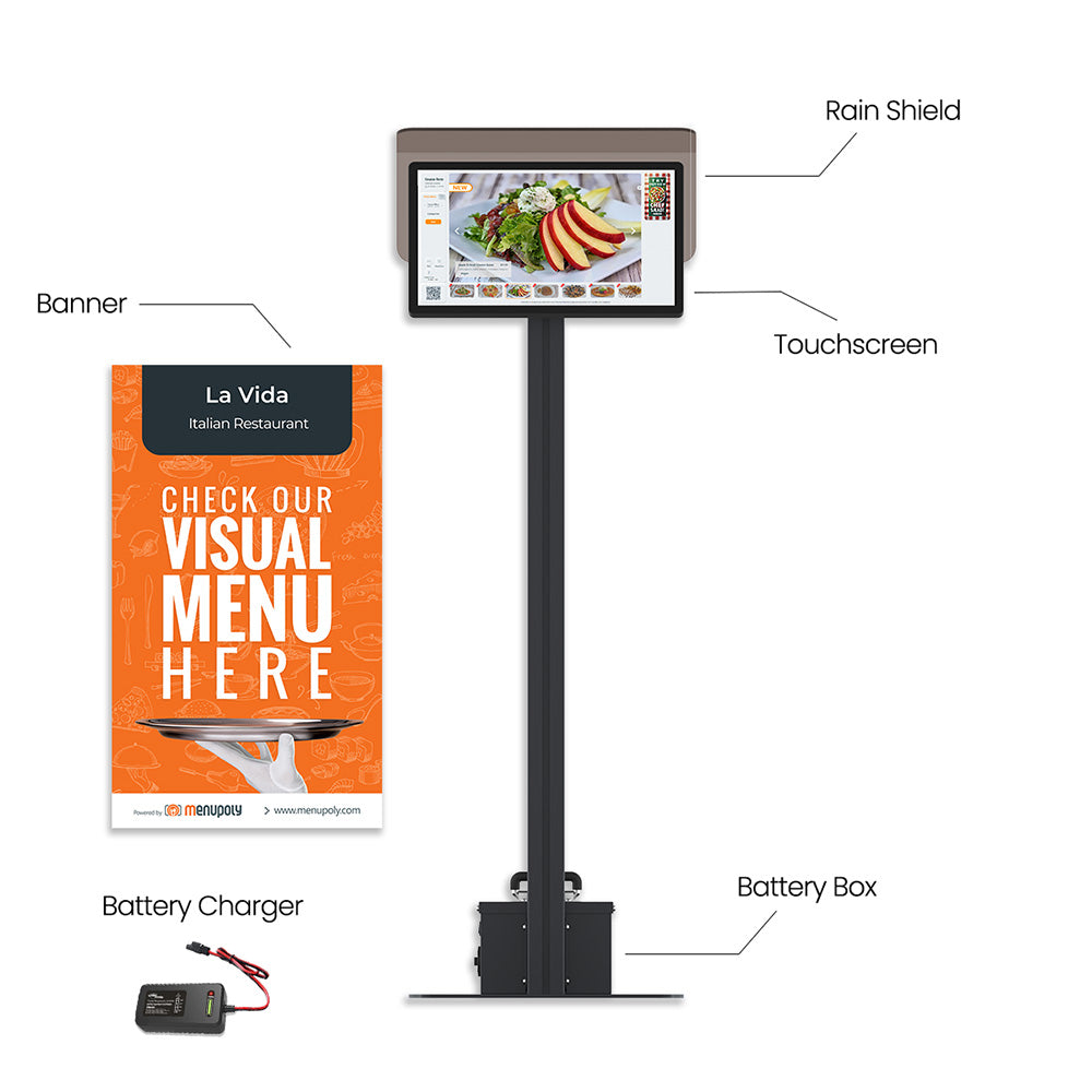 Portable Stand Display, 15.6"