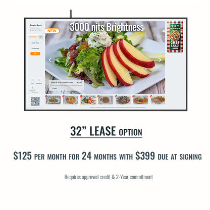 Sun-Readable Window-Facing Display, 32"/43"