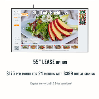 Sun-Readable Window-Facing Display, 32"/43"